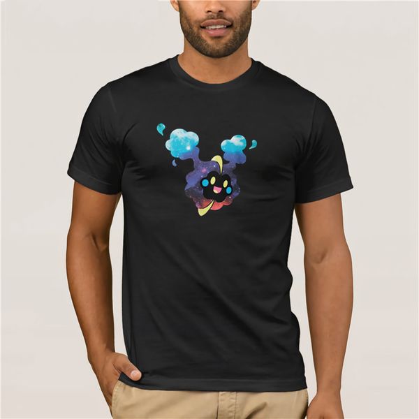 

2019 мода t shirt100 хлопка шеи о специально отпечатанных cosmog nebby межгалактического горем tshirtmen футболки, White;black