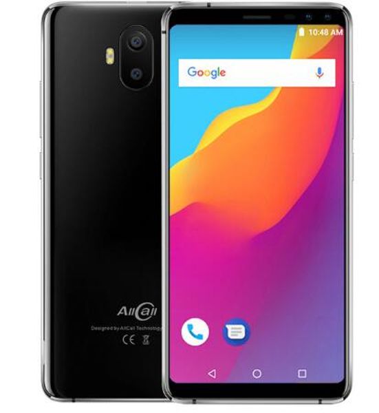 

AllCall S1 5000mAh 3G Smartphone 5.5" Android 8.1 MT6580 Quad Core 2GB+16GB 13MP+2MP Dual Rear Cam 5000mAh Face Beauty Cellphone