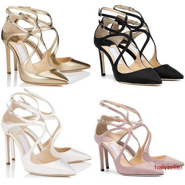 

womens girl designer high heels lancer fashion luxury 8 10 12 cm dress office party wedding crystal shoes size 36-42