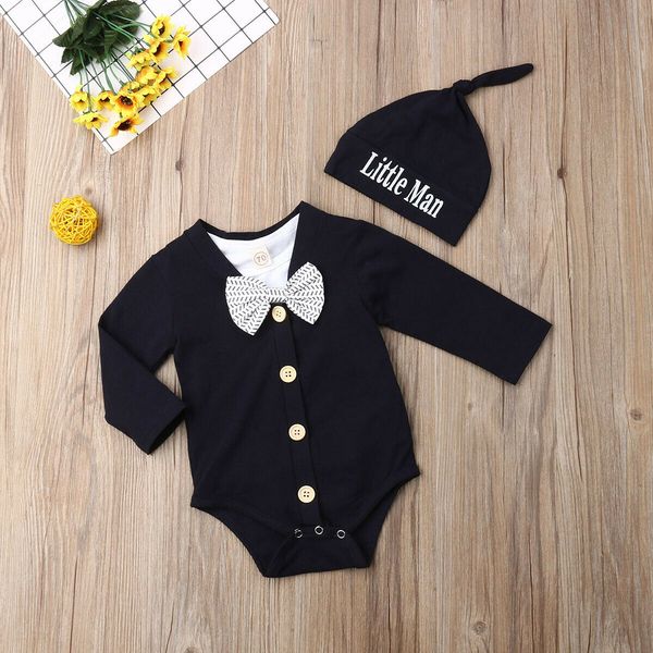 

newborn baby boy girl cute clothes jumpsuit bodysuit playsuit outfits, Blue