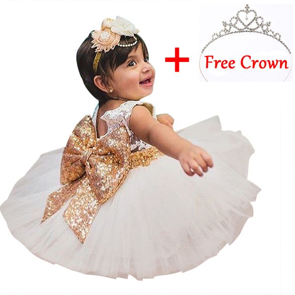 

girl's dresses 2021 summer lace bow-knot princess dress first birthday party toddler costume kids baby sleeveless tutu gown size 1-5 ye, Red;yellow