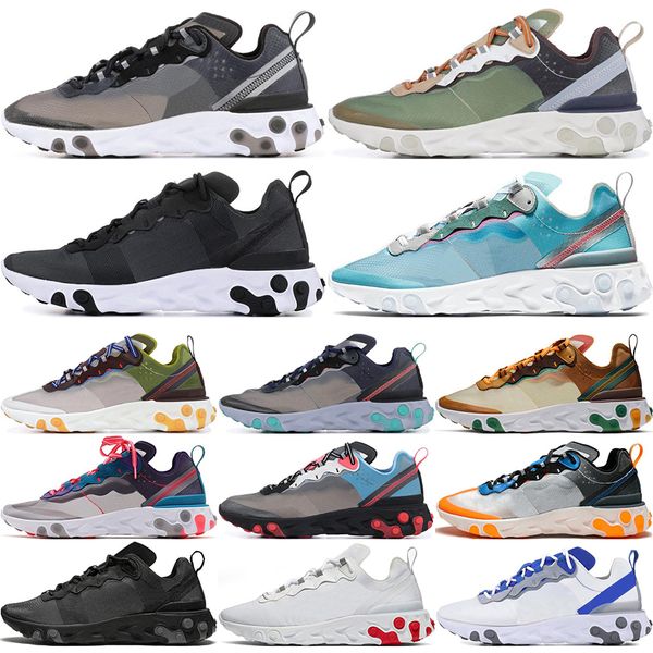 

2020 87 55 36 45 react element running shoes men women anthracite light bone triple black white red orbit fashion mens sports sneakers
