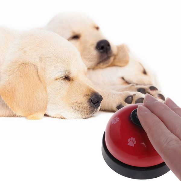 

pet dog feeding iq training educational toy interactive ringer bell feeding food dog training obedience