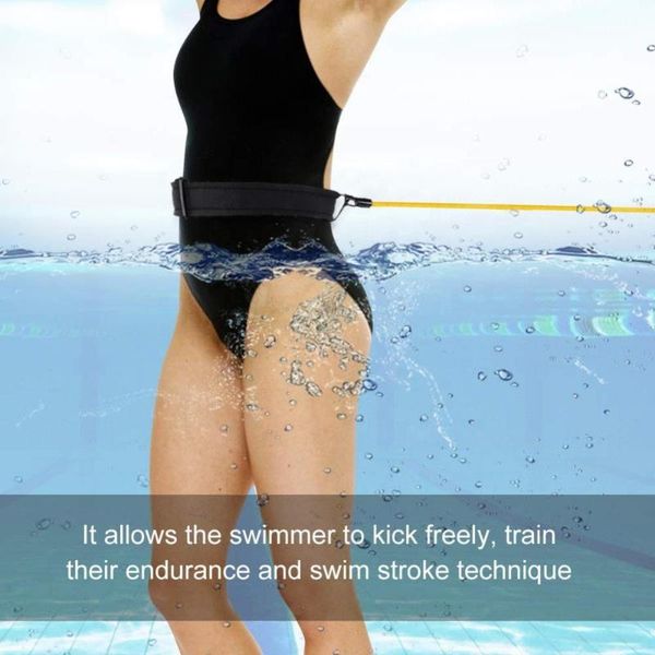 

3 color static swimming belt durable sport motion physical education swim training belts swimming training belt