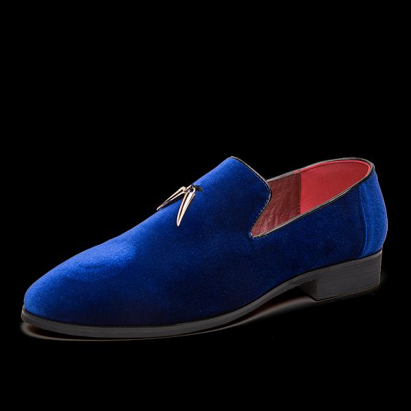 

men casual shoes slip on comfortable mens luxury shoes designer fashion soft red blue male wedding sneakers plus size, Black
