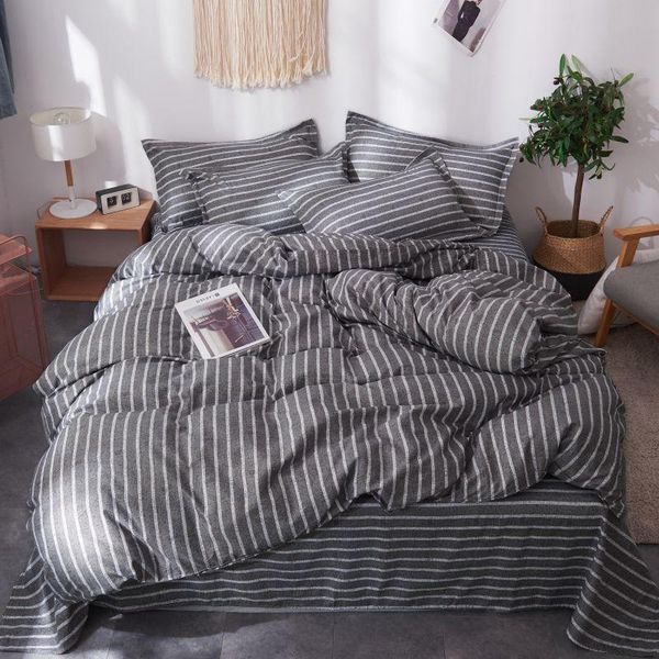 

серые нашивки постельного белья полного king twin  king size 3 / 4шт взрослые простыня пододеяльник наволочки установить без утешителя