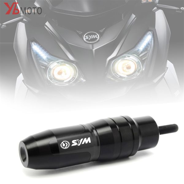 

high-quality motorcycle aluminum crash pads exhaust sliders crash protector for sym cruisym300 gts300i t2 t3 rv250 accessories