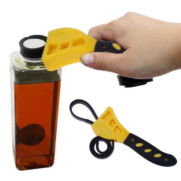 

portable bottle opener adjustable plastic belt wrench bottle opener household multi-function wrench for pipeline maintenance