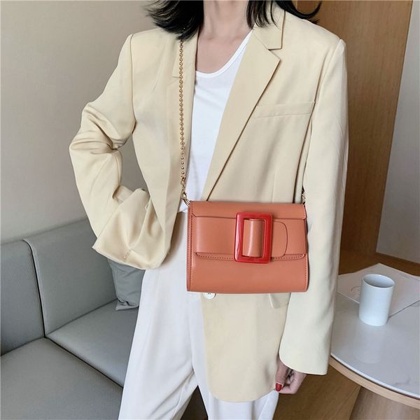 

bag for women original design 2020 new fashion chain shoulder messenger bag casual joker square
