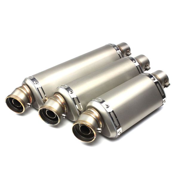 

universal motorcycle exhaust for yoshimura muffler titanium color scooter motorbike atv pit bike escape cafe racer