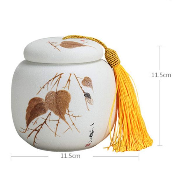 

дорогой pet мемориалы fallen leaves pattern керамика pet кремация урна pet supplies дом и сад