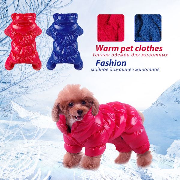 

winter thick warm dog pony pants warm dog clothes pet jacket waterproof winter pet comfortable soft puppy chihuahua clothing