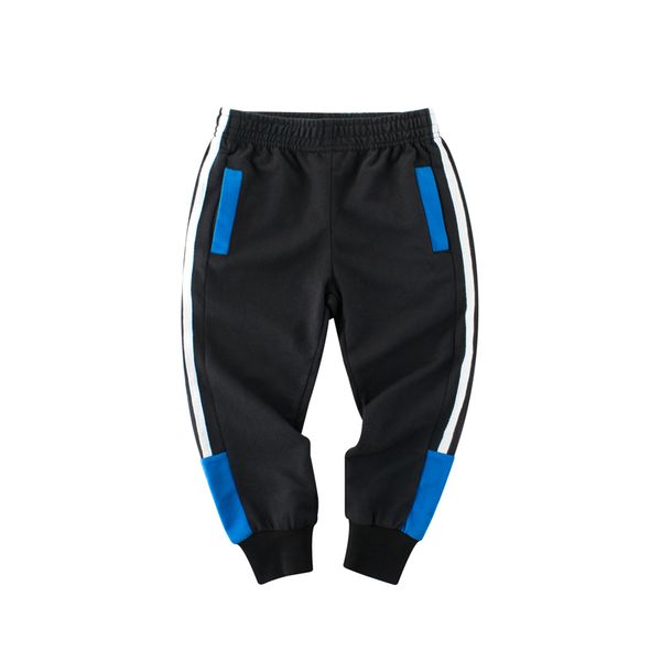 

boys pants print sports trousers spring sweatpants for spring autumn teenage boys active clothing 2 3 4 5 6 7 years old, Blue