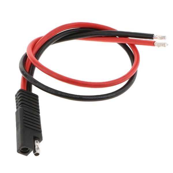 

premium 12awg solar battery sae charger harness diy extension connector cables