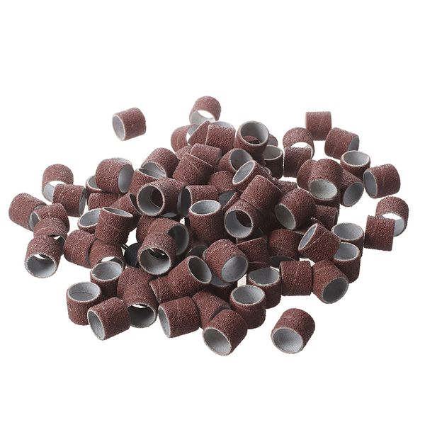 

100pc 1/2" sanding bands kit with 2 sanding drum mandrel for dremel rotary tools