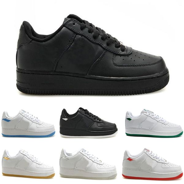 one af1 2019 CUT LOW All black, All White Trainingsschuhe Herren Damen Lover Sport Skate Sneaker Trainingsschuhe