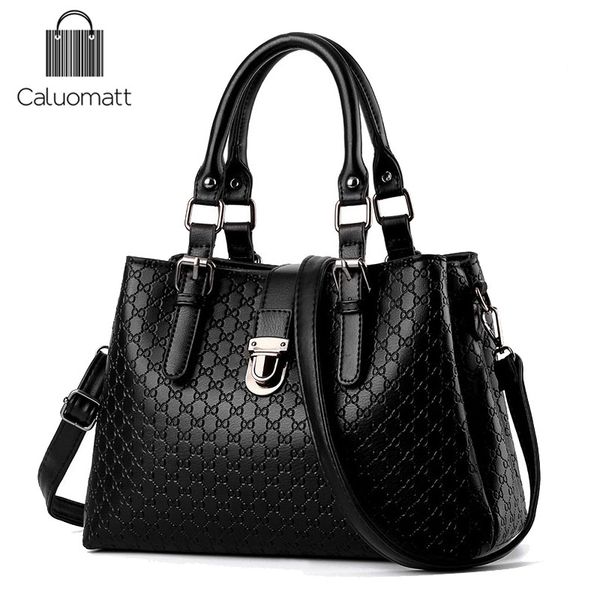 

caluomahasp satchel shoulder bag leather tote bag ladies hand bags crossbody bags for women large handbag sac main femme