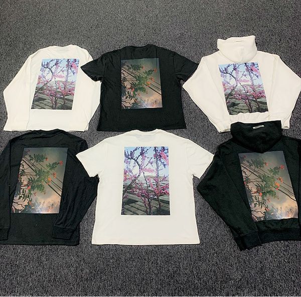 

20ss последние осень страх бога тумана основы последние hip hop justin bieber est мода короткие рукава мужчины женщины тис - лучшее качество, White;black