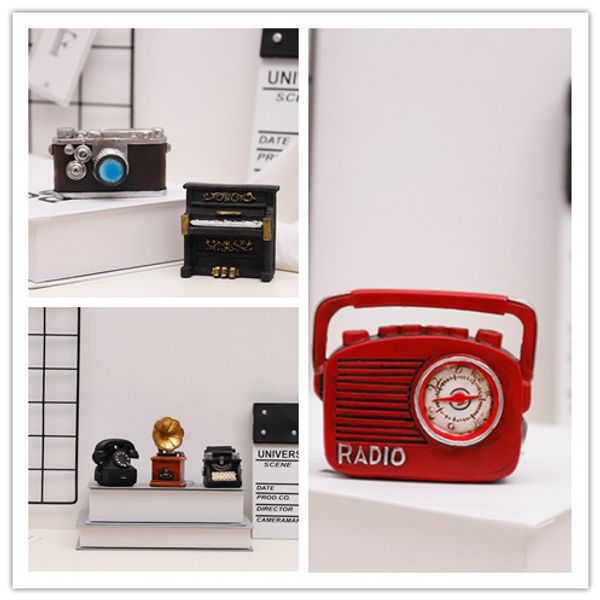 

retro radio telephone camera creative accessories props pgraphy objects newborn pgraphy props