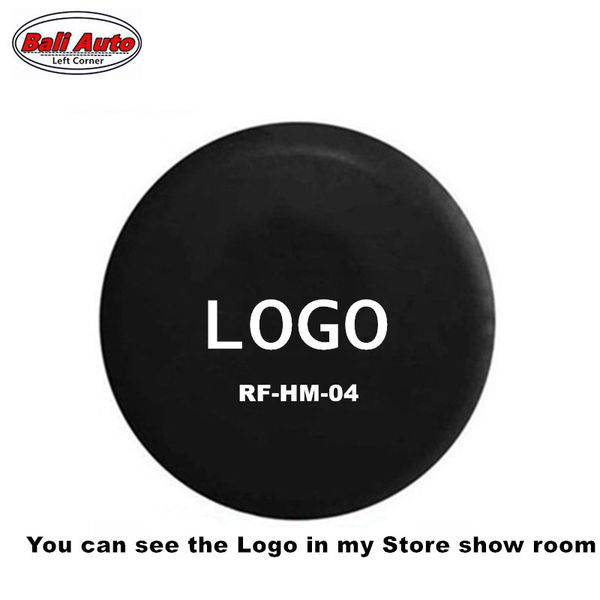 

left corner factory direct sale pu leather car spare wheel cover spare tire cover for hummer rf-hm-04