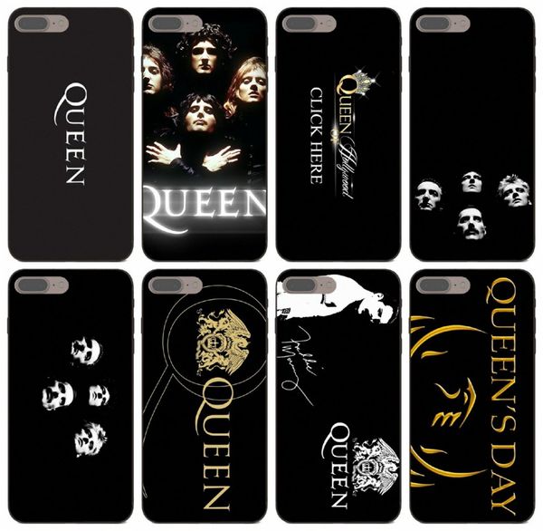 

[tongtrade] queen classic rock band logo case for iphone 8 7 6 5 4 plus x xs 11 pro max samsung a5 huawei nova 5i redmi 4 case
