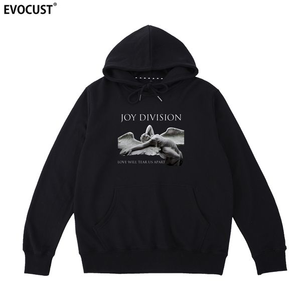 

joy division love will tear us apart hoodies sweatshirts men women cotton, Black