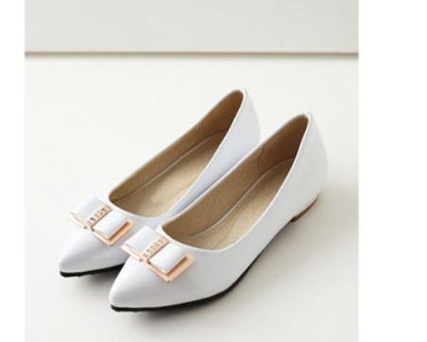 

send 2018 spring new style fashion bowknot flat bottom women's shoes, Black