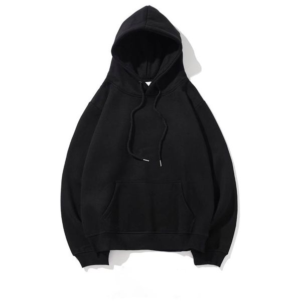 

new fashion hoodie men women champ sweatshirt size s-xxl 10color cotton blend designer hoodie pullover streetwear clothing wy02, Black