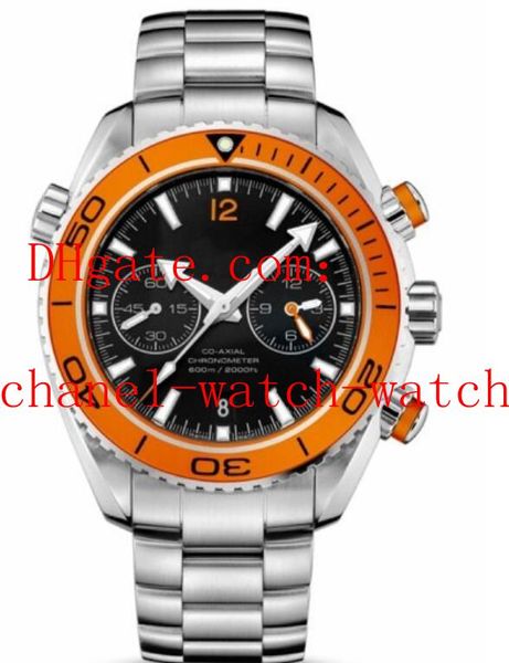 

6 цветов new style planet ocean 600m кварцевые часы браслет из нержавеющей стали 232.30.46.51.01.003 мужские наручные часы, Slivery;brown