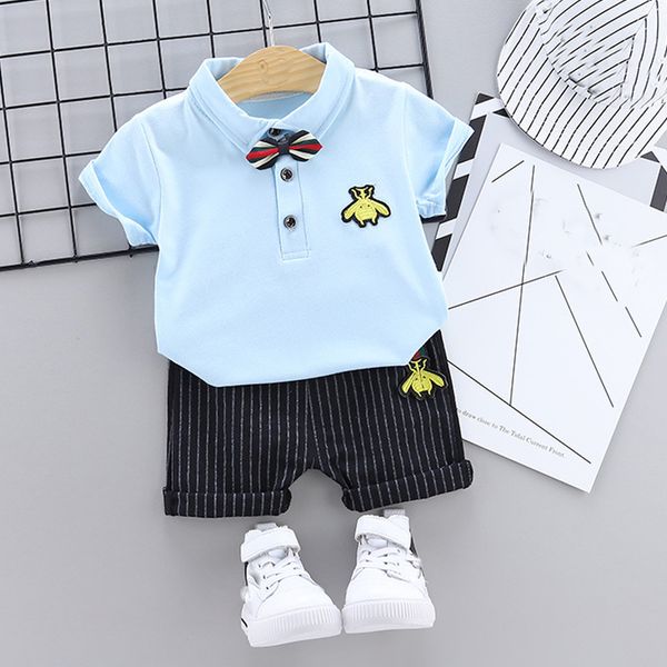 

мальчики летняя одежда повседневная детская одежда хлопчатобумажные наборы для мальчиков наряды дети полосатый топ с коротким рукавом джинсы, White