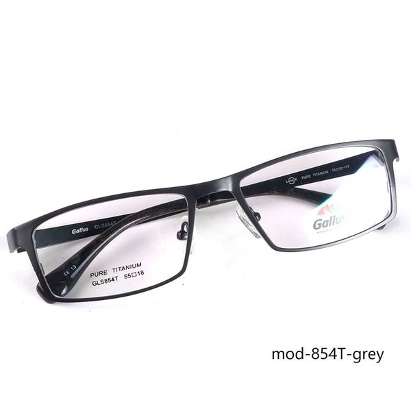 

pure titanium spectacles glasses frames men oversized black/brown/grey