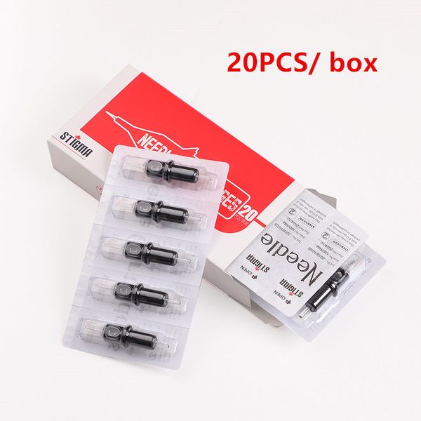 

stigma tattoo needles revolution cartridge round liner #10 (0.30mm needle) rc1003rl rc1005rlrc1007rl rc1009rl rc1014rl 20 pcs
