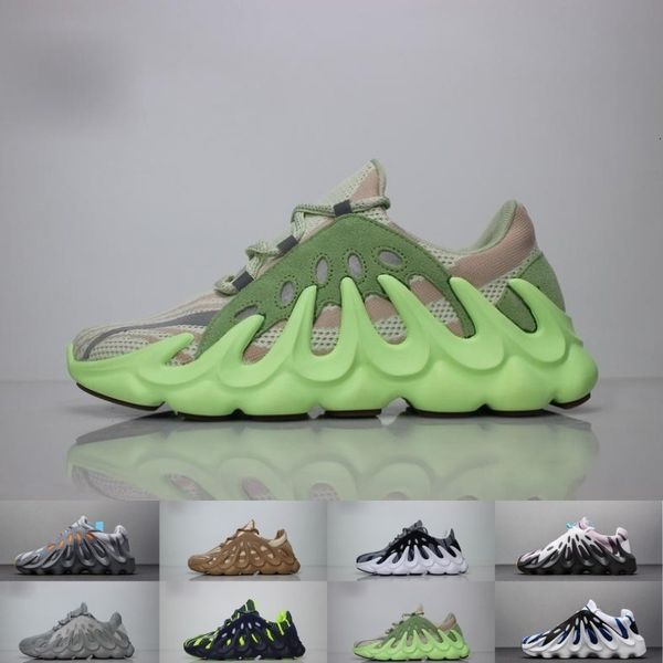 

2020 sale mens volcano kanye west 451 running shoes multicolor volcanic sports sneakers cool fashion trainers size40-45