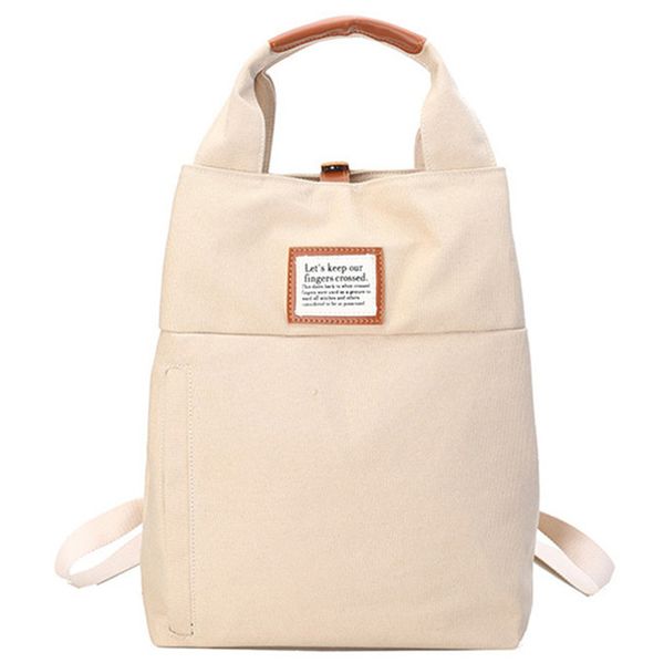 

multifunction female canvas backpacks for teenage girls school bags for women backpack rucksack backpack mochila feminina j190628
