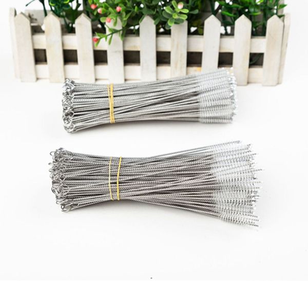 

нержавеющая сталь солома кисть бутылка щетки для очистки семьи молока сок бутылки кисть питьевой pipe cleaners трубы многоразовой очистка ин