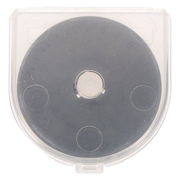 

promotion 5pcs 45mm rotary cutter blades for olfa fiskars clover sewing quilting with box(cutter not included