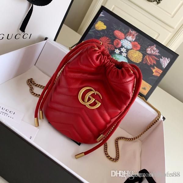 

2020 high-quality women's fashion luxury handbag women's handbag fashion messenger bag luxury handbag mini bucket bag size 17x19x1
