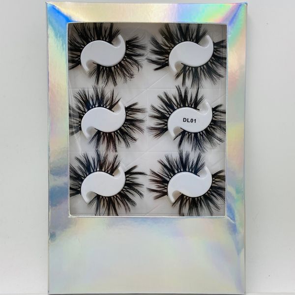 

8 pairs natural false eyelashes 20mm eyelashes fake lashes mkeup eyelash extension soft eye makeup extension toolsa
