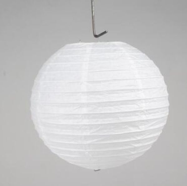 Lanterna di carta cinese rotonda da 20 pollici 50 cm per il mestiere del regalo della decorazione della festa nuziale di compleanno DIY Spedizione gratuita