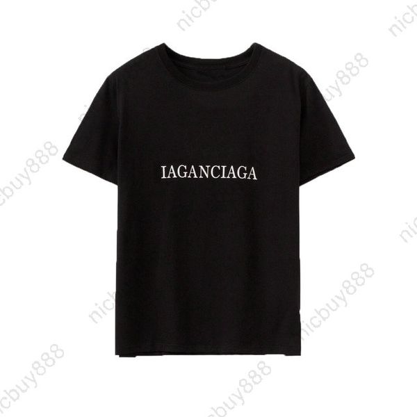 

new arrive luxury mens spring summer clothing simple classic letter print t-shirt fashion t shirts designer tshirts casual tee, White;black