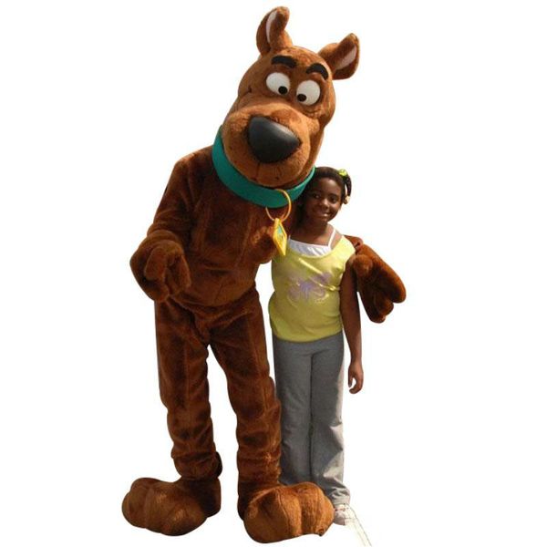 

new scooby doo dog mascot costume size fancy dress christmas, Red;yellow