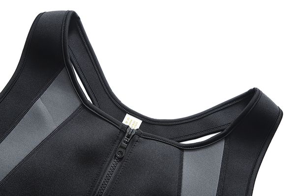 Designer- Erkekler Bel Trainer Yelek Running Zayıflama Yağ Yakma Sıcak Neopren Korse Vücut Şekillendirici Fermuar Sauna Tank Üst Gömlek Shapewear için