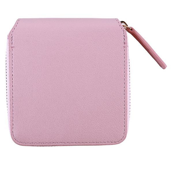 

women's japanese style small handbag ladies leather wallet purse simple square zipper tassel pendant wallets clutch, Red;black