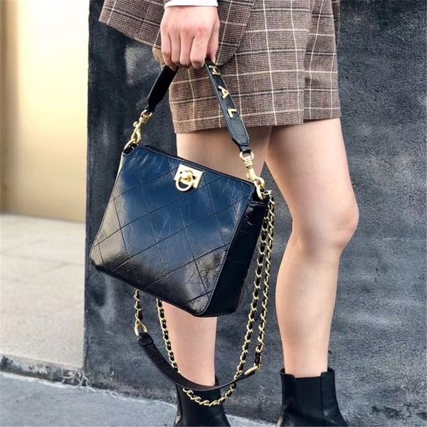 

genuine leather metal button women bags fashion coin purse handbags luxury tote shopping shoulder messenger crossbody bag ems
