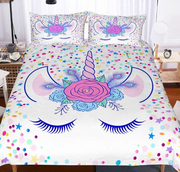 unicorn childrens bedding