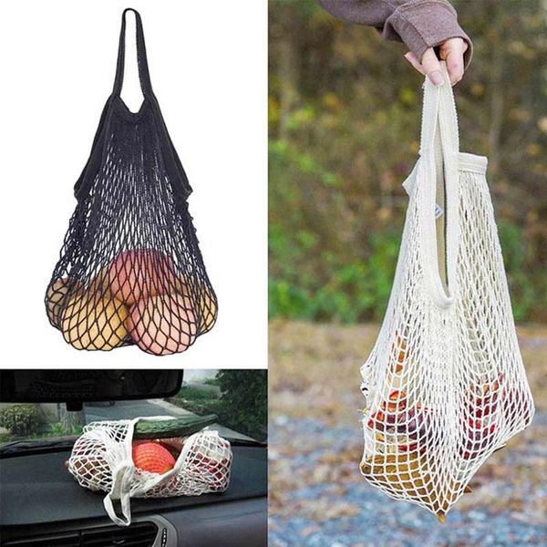 

hand totes large capacity grocery handbag foldable mesh net turtle bag string bag shopping reusable fruit storage string shopper