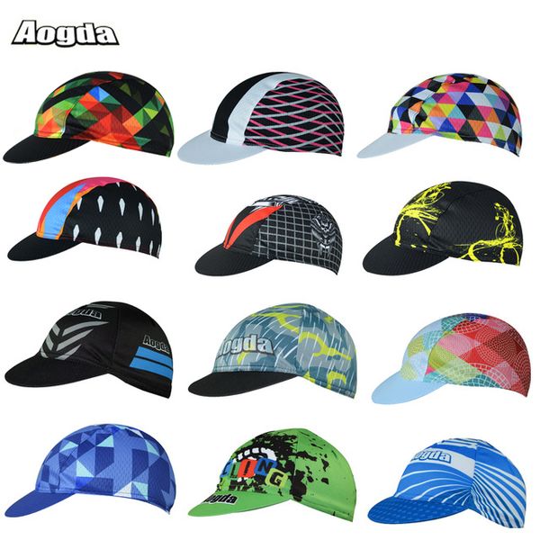 

2017 new quick-dry cycling caps men women 100%polyester bike headwear mtb bicycles team sports hat bandanas gorra ciclismo, Black