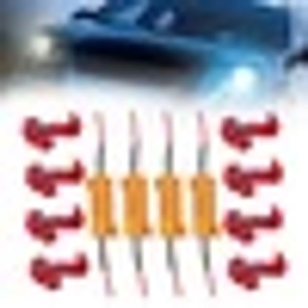 

2018 new 4pcs 50w 6ohm load resistor turn signal flash rate blink light indicator error