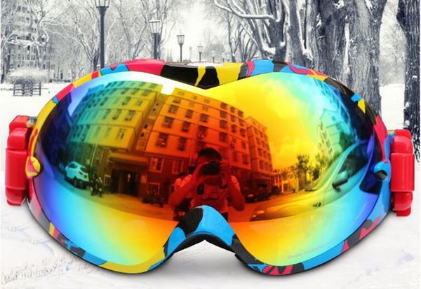

ski goggles double layers uv400 anti-fog big ski mask glasses skiing men women snow snowboard goggles,ing