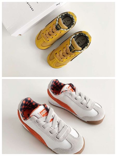 

детские кроссовки желтый белый милый мальчик девочка обувь кроссовки резиновая подошва детский спортивный спорт кроссовки ес 24-35, Black